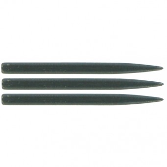 BULLS STEEL DART POINTS - 35mm - Black