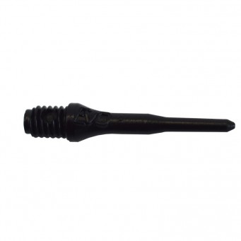 EVO LONG - Black Soft tip points 25mm 50 pcs.