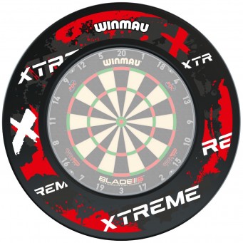 Guard Dartboard Surround Black (in 4 pieces) Double Face