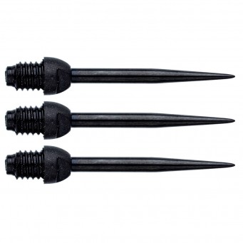 Titan Pro Titanium Conversion Points Grooved Black 30 mm