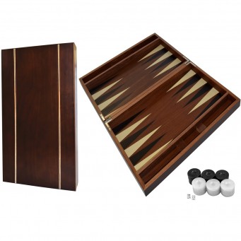 Wooden Backgammon - Chess Standard