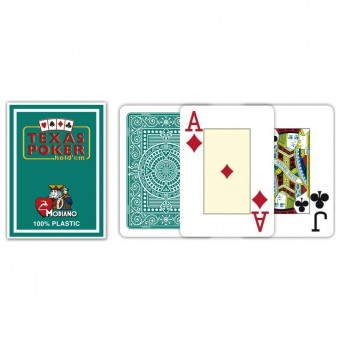 Τράπουλα Modiano Black Jack 2 Jumbo Index Πράσινη