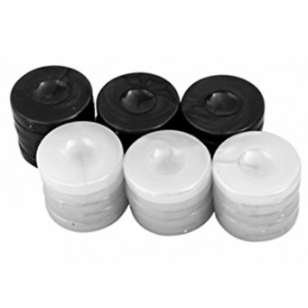 HQ Plastic Chessmen Set 75mm without weight inside