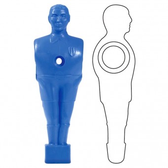 Μπάρες για Ποδοσφαιράκι Set 16mm Blue/Red Classic Foot
