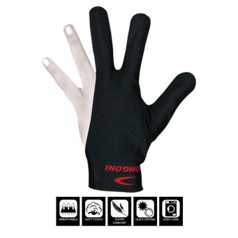 Glove Renzline Billiard Player Red Sx