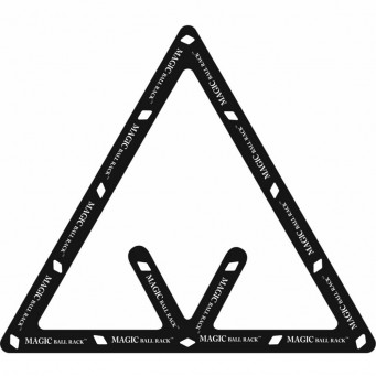 Plastic Black Triangle - Pool ø ball 57,2mm