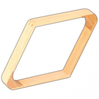 Wooden Triangle Pyramid ø ball 68mm