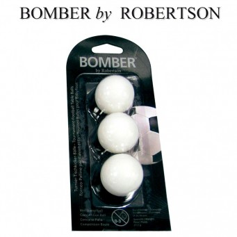 Balls Professional For Soccer Tables Bomber Orange - 3 Pcs