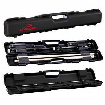 Cue Case Longoni With Leather 2B-4S Black