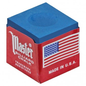 Made in the USA - 2 Boxes of Master Chalk - 24 Pieces for Pool Cues and  Billiards Sticks Tips