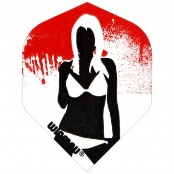 Mega Standard Dart Flights Black 6900-244