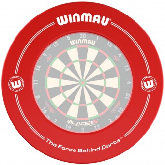 Xtreme Red Edition Dartboard Surround Winmau Black