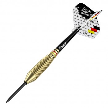 BULL'S Martin Schindler Natural Brass Steel Dart 23 Gr.