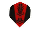 Pentathlon Flight Std. - Red & Black Scroll