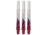 Eagle Claw Shaft Clear Red In Between + rg.