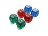 Star Dices Set 17mm (Numbered)