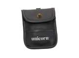 ACCESSORY POUCH BLACK PU LEATHER