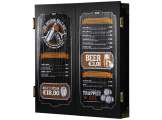 Beer Menu Deluxe Cabinet Wood Black