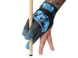 Glove Renzline Billiard Player Light Blue Sx (for the Left Hand) (Thumb 1)