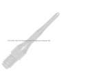 EVO LONG - Black Soft tip points 25mm 50 pcs.
