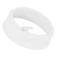 Ring White For Funghetto  Diam. 62mm
