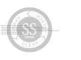 Πετσάκι Στέκας Kamui Clear Black Super Soft ø 14 - Laminated - Original