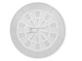 Replacement dartboard set for Karella E-Master